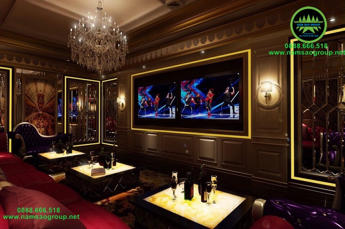Báo giá thiết kế thi công hoàn chỉnh 1 phòng karaoke gia đình 2