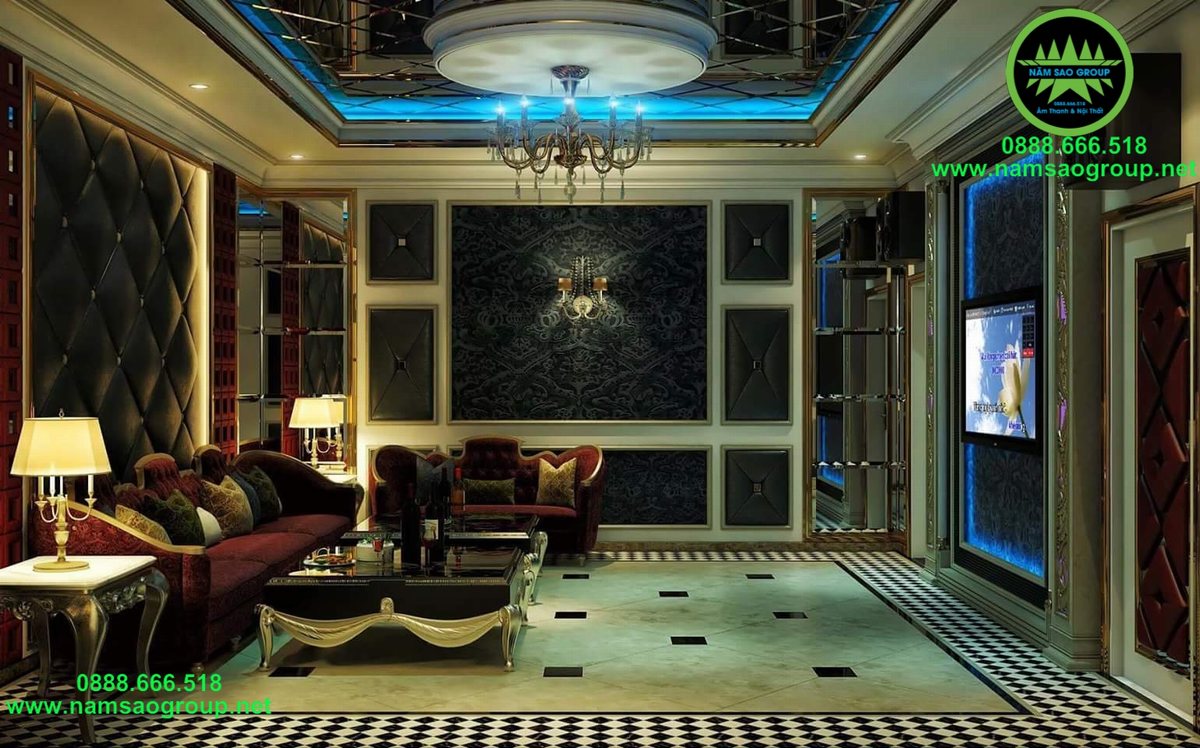 Báo giá thiết kế thi công hoàn chỉnh 1 phòng karaoke gia đình 4