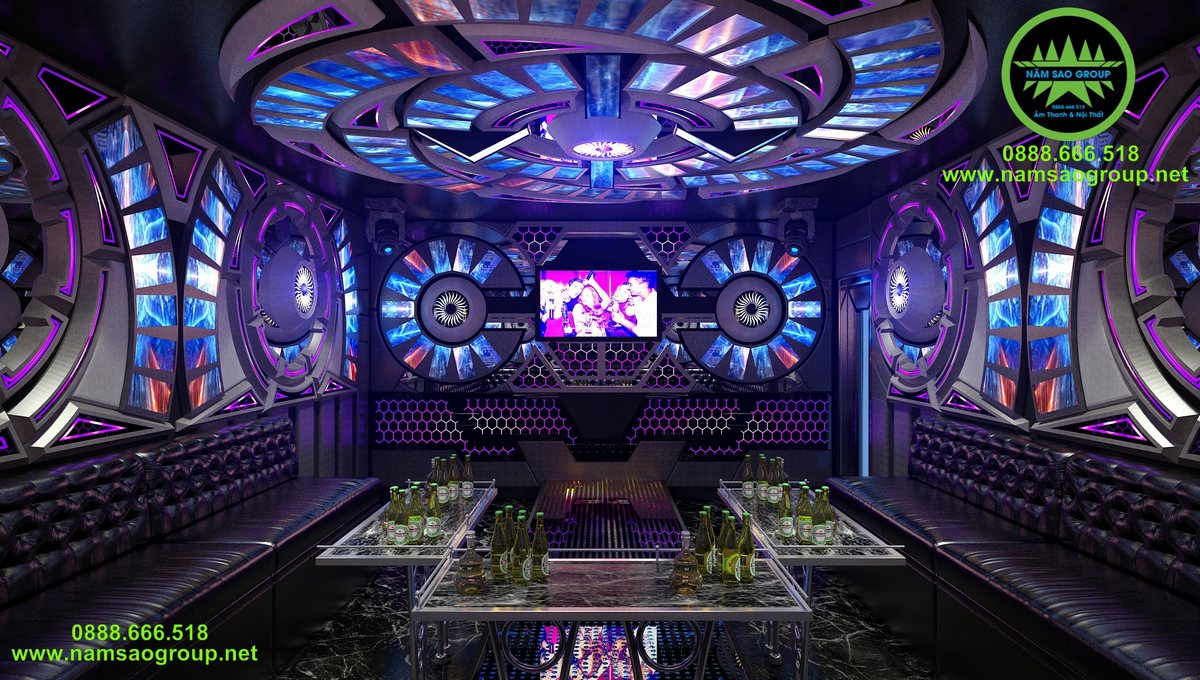 Báo giá thiết kế thi công hoàn chỉnh 1 phòng karaoke gia đình 5