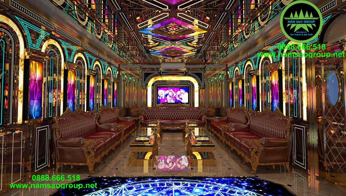 Báo giá thiết kế thi công hoàn chỉnh 1 phòng karaoke gia đình