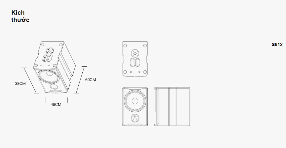 Loa Sub karaoke S-Series -S812 5