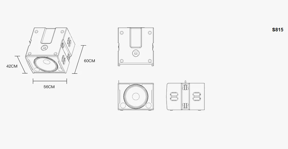 Loa Sub karaoke S-Series -S815 1
