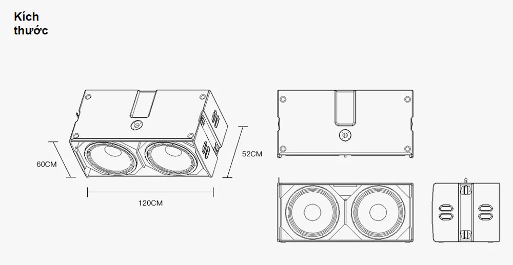 Loa Sub karaoke S-Series -S836