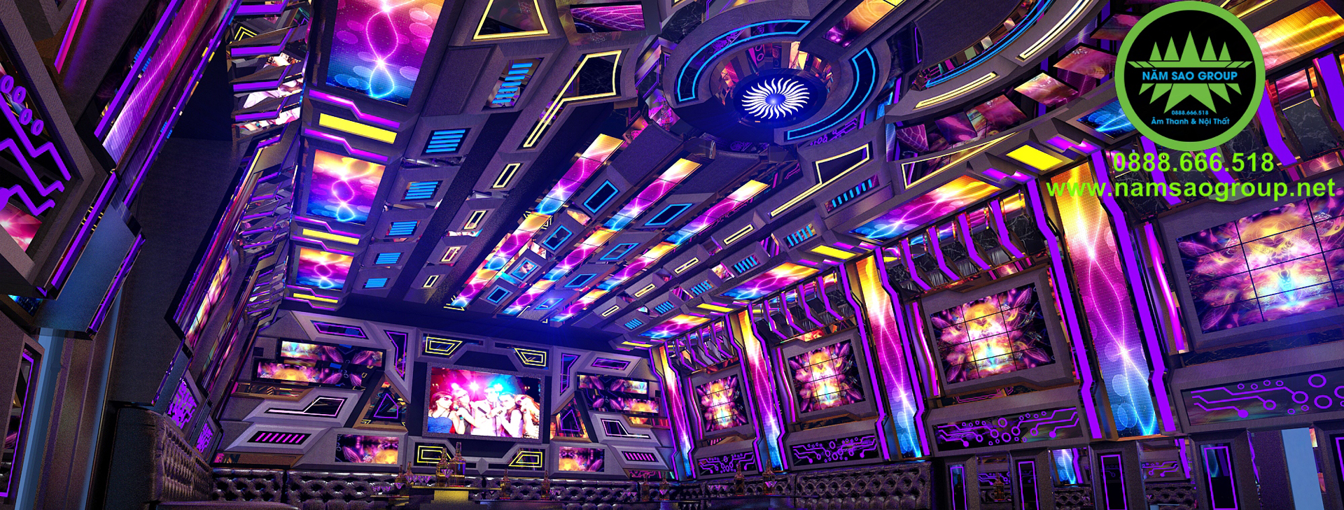 Ưu đãi - Quyền lợi của khách hàng khi sử dụng dịch vụ thi công phòng karaoke trọn gói tại NĂM SAO GROUP 1