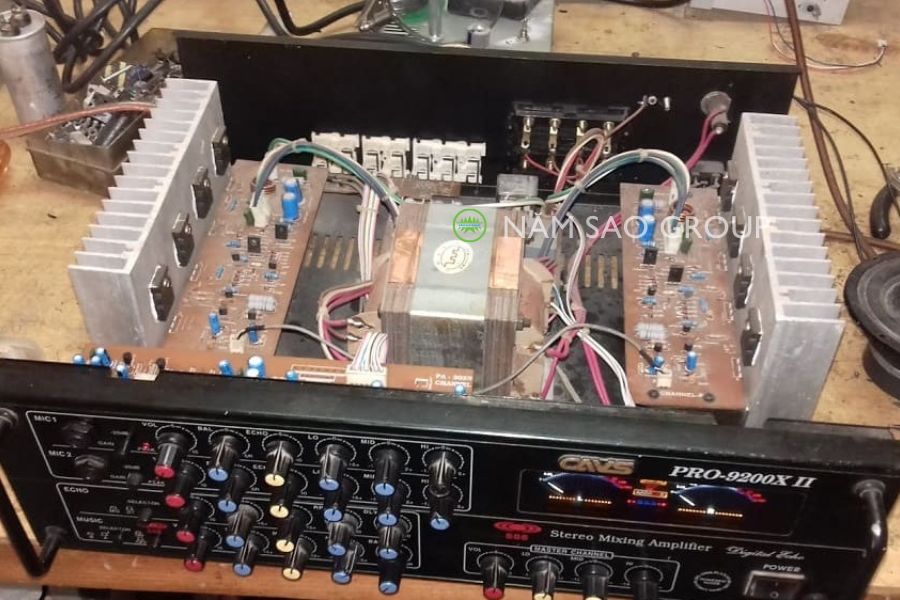 Nguyên nhân và cách khắc phục dàn âm thanh bì ù do các linh kiện gặp sự cố, trục trặc