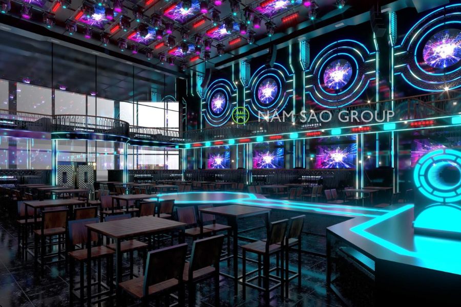 Dàn âm thanh cho quán bar nhẹ nhàng