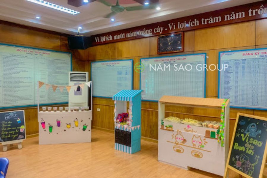 Những lưu ý khi trang trí rạp chiếu phim mầm non