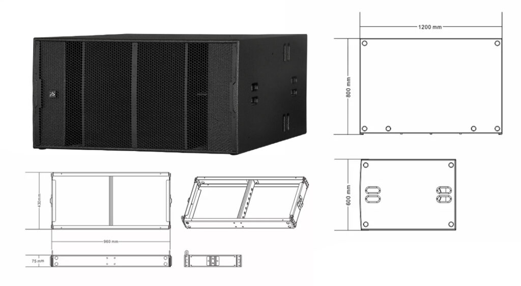 dare audio - loa sub bs42