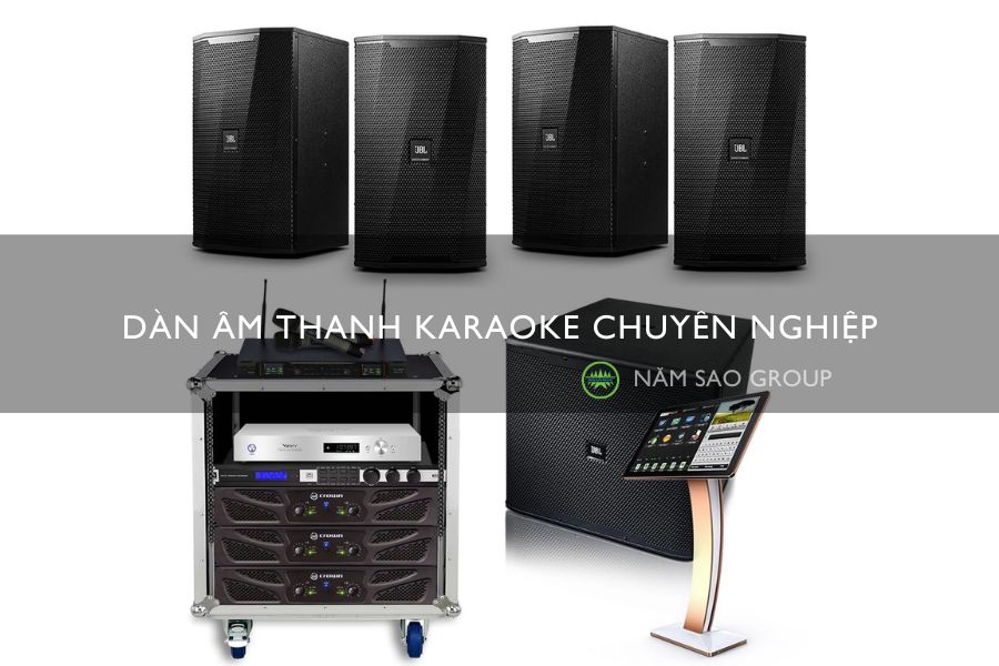 Dàn âm thanh karaoke chuyên nghiệp