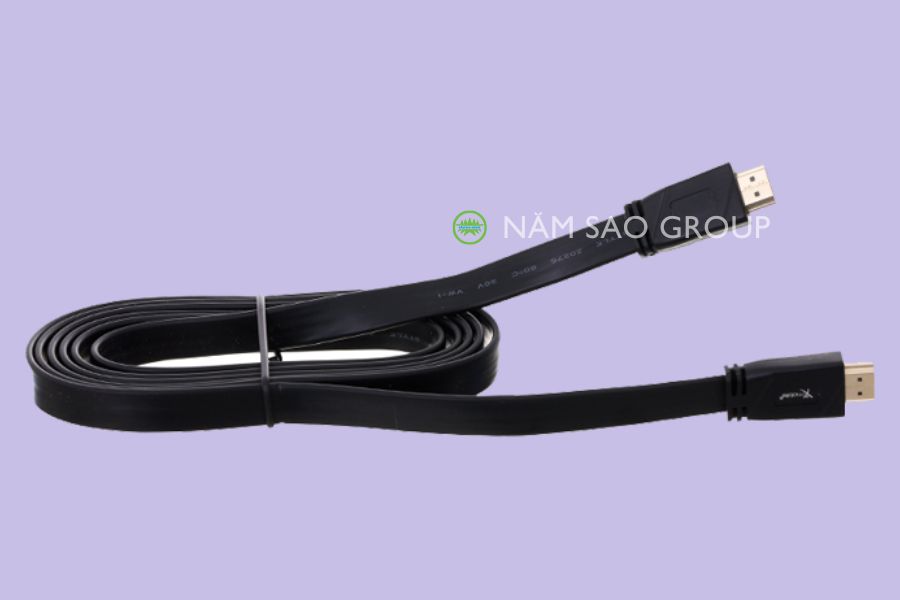 Thông qua cổng HDMI