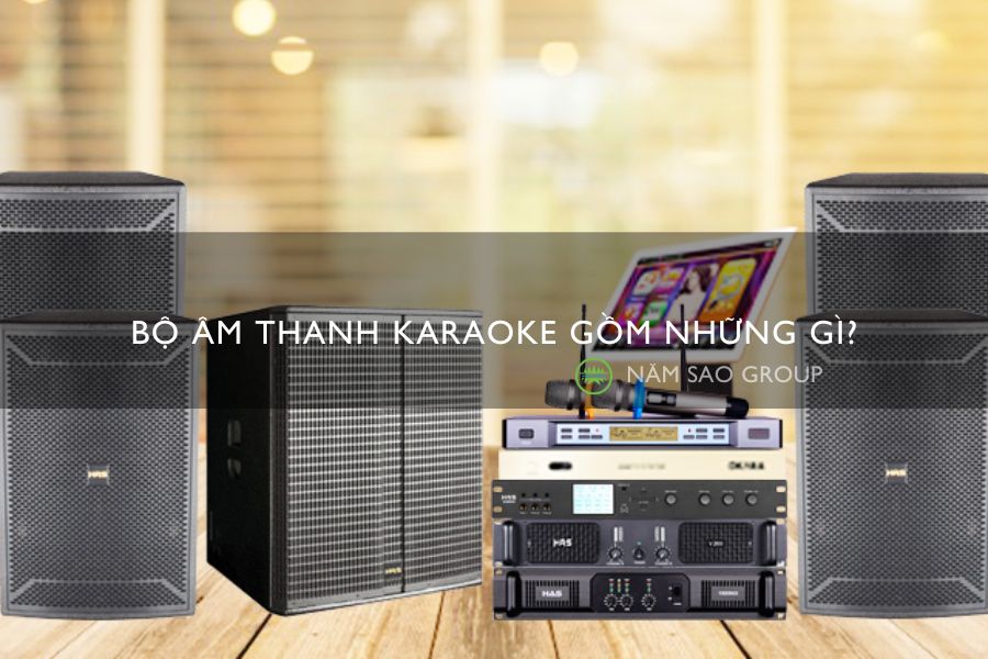 Bộ âm thanh karaoke gồm những gì?