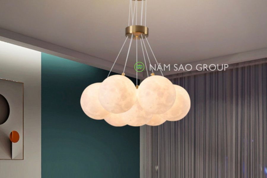 Đèn thả nhiều bóng