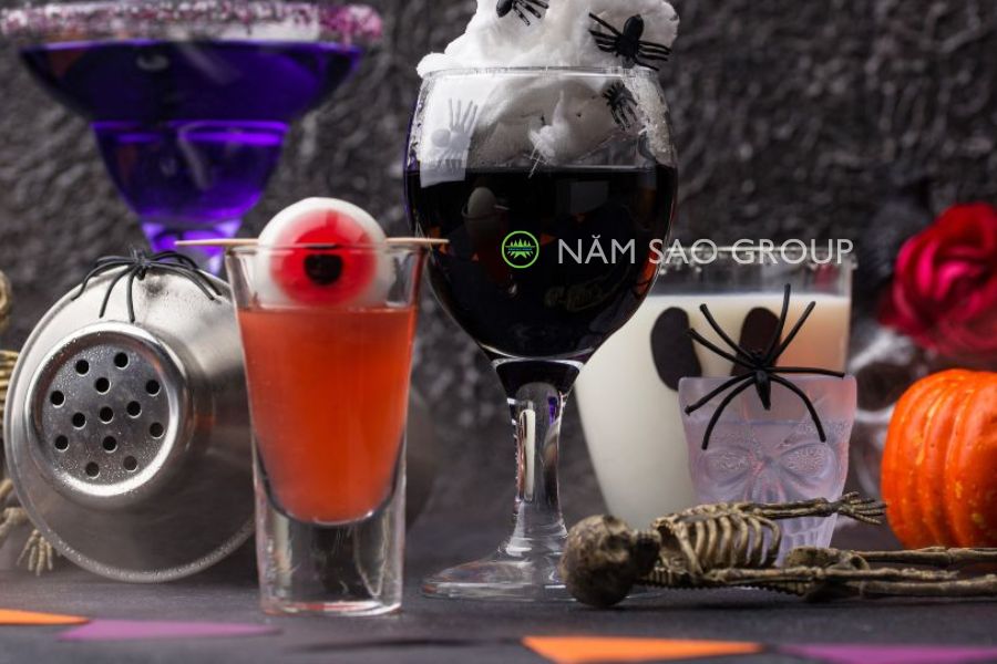 Tạo Cocktail Halloween độc đáo