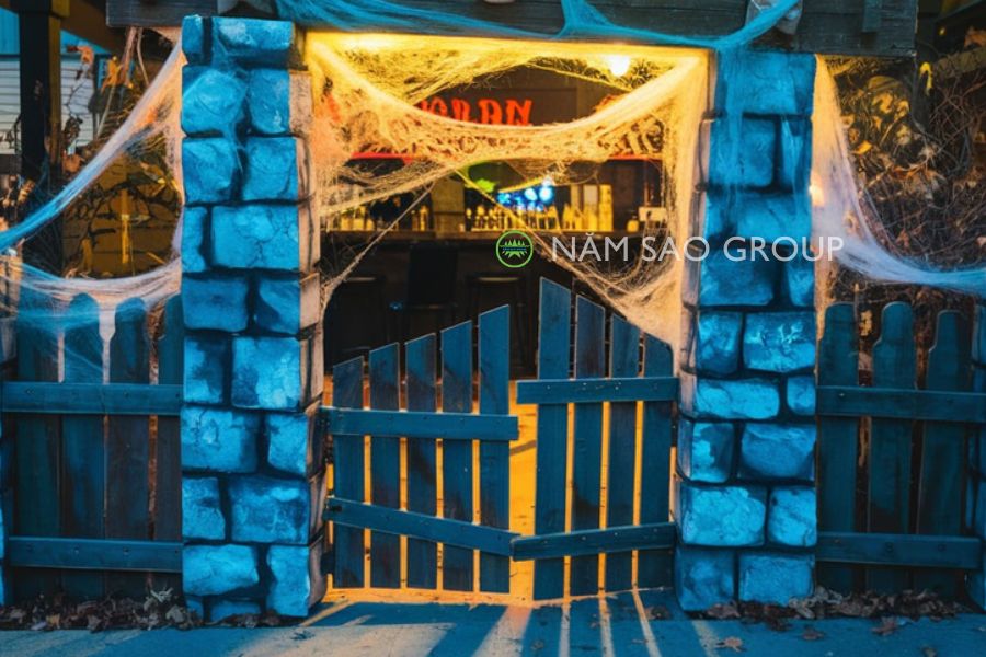 Tạo cổng vào kiểu nghĩa trang