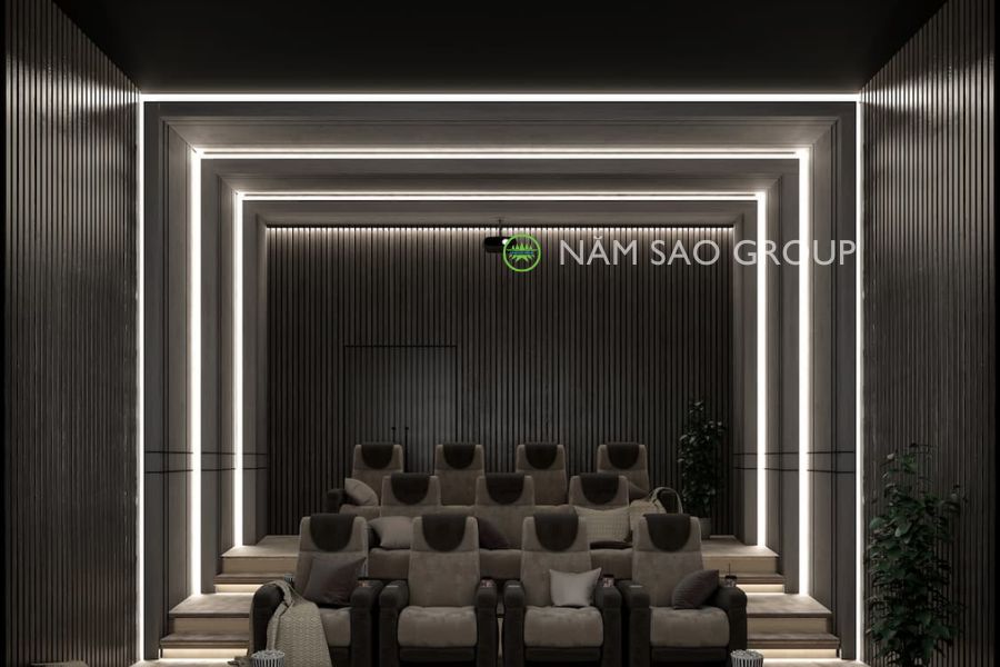 Năm Sao Group – Đơn vị thiết kế và lắp đặt phòng chiếu phim
